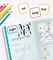 Words to Know Sight Words Preschool Workbook—Reading Activities, Games, Puzzles, Flash Cards, Tracing and Coloring Pages for Learning and Practice (320 pgs)