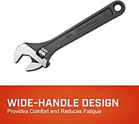 Crescent 10" Adjustable Black Oxide Wrench, Boxed - AT210BK