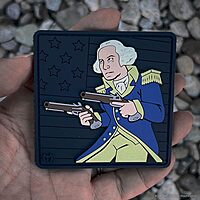 MAXPEDITION 3D PVC Morale Patch with Hook-and-Loop Backing