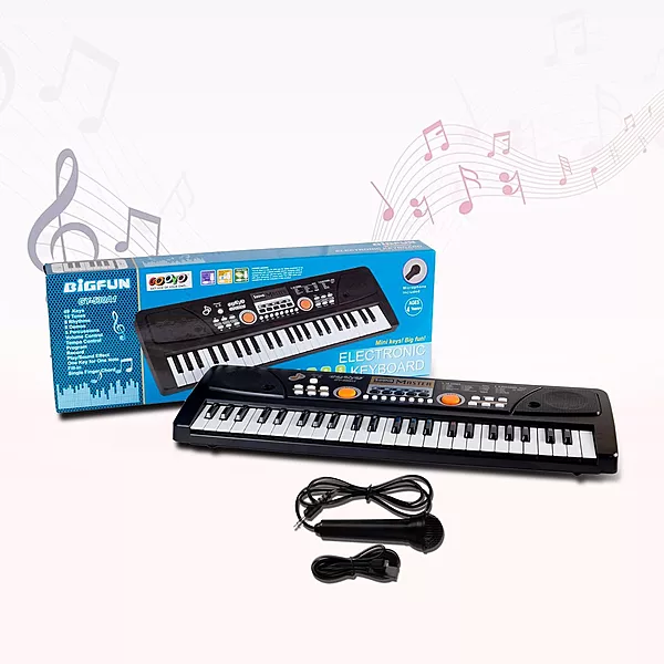 Gooyo GY-530A1 49-Key Musical Piano Keyboard with Microphone