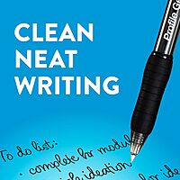 Paper Mate Profile Retractable Gel Pen, 0.7mm Medium Point, Blue Ink, 4 Count 1 Count (Pack of 1)