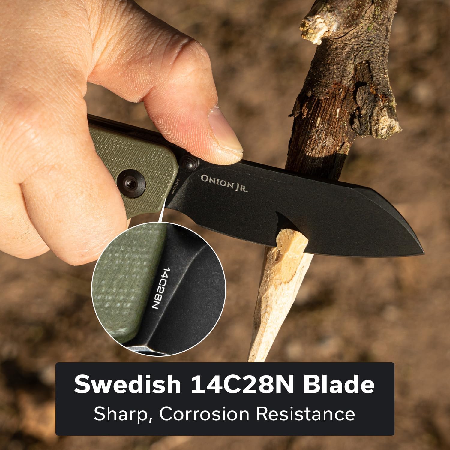 CIVIVI Crabby Pocket Knife, EDC Folding Knife C24055