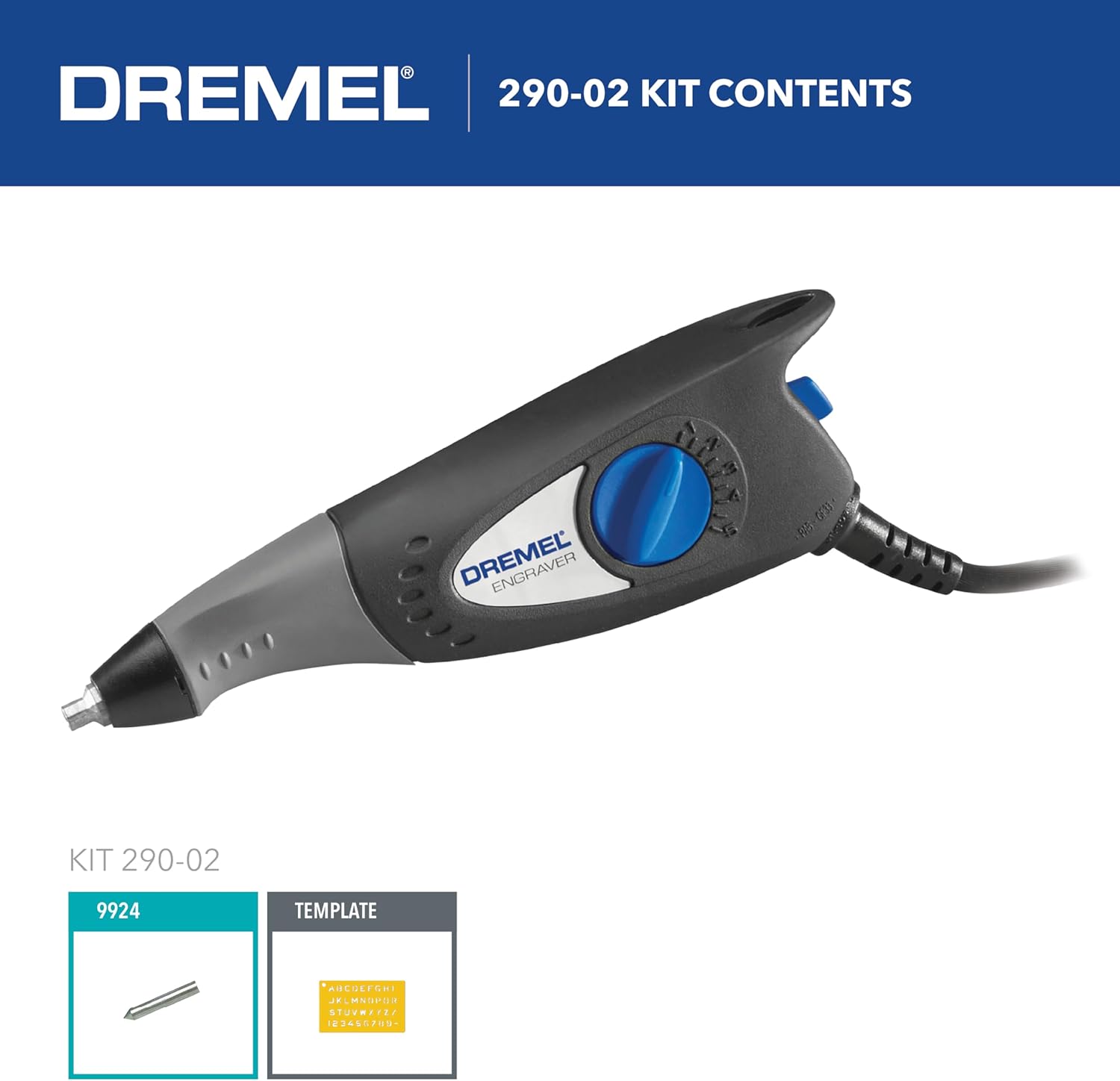 Dremel 120-Volt Engraver Rotary Tool with Stencils - Crafting Machine Perfect for DIY Personalizing and Engraving Leather