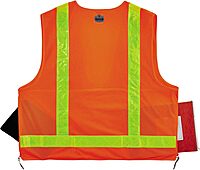 Ergodyne GloWear 8250ZHG Class-2 Hi-Gloss Surveyors Safety Vest