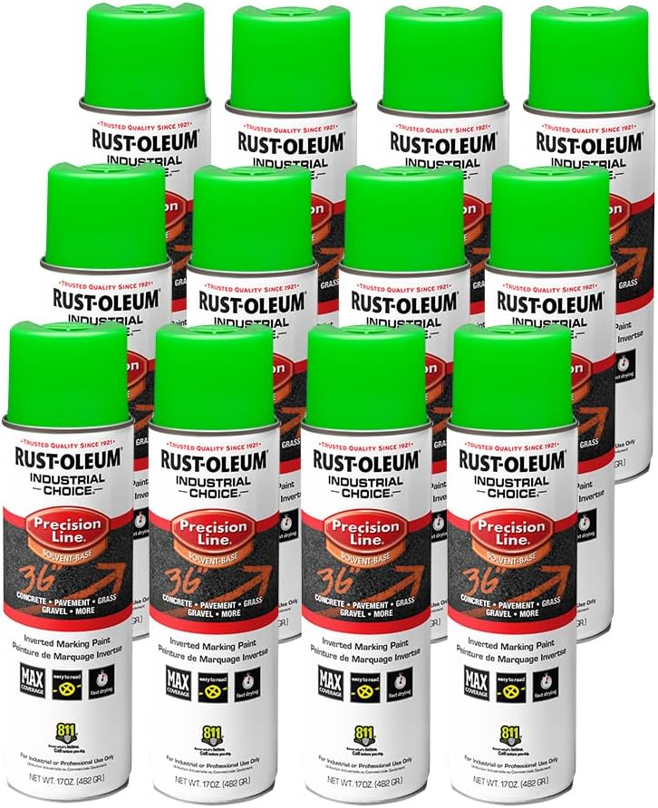 Rust-Oleum Industrial Choice M1600/M1800 Precision Line Inverted Marking Paint