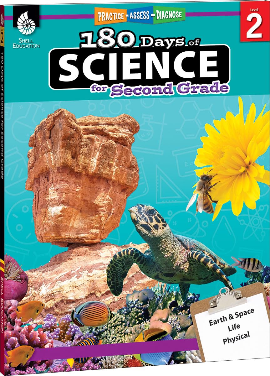 180 Days™: Science, Earth and Space Science for 2nd Grade Practice Workbook for Classroom and Home