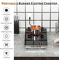 Estufa eléctrica de 2 quemadores y 120 V Estufa eléctrica de 2 quemadores y 120 V