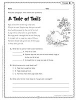 Comprehension Skills: 40 Short Passages for Close Reading: Grade 2