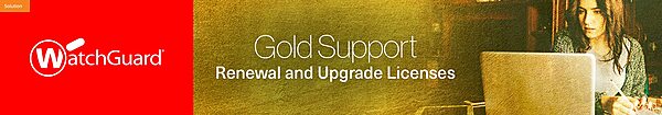 WatchGuard Gold Support Renewal/Upgrade 3-yr for Firebox M5800