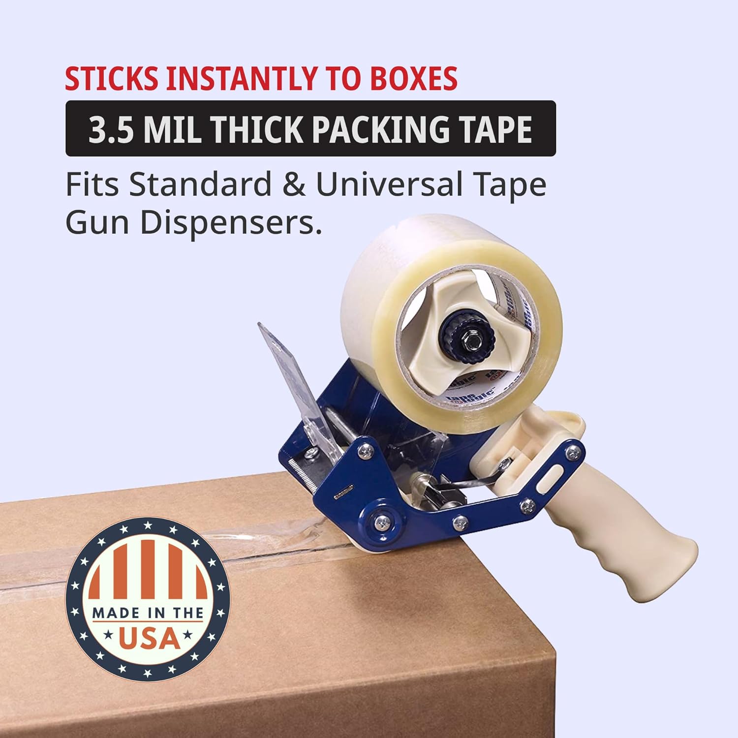 TAPE LOGIC Acrylic 350 Series Heavy-Duty Carton Sealing Tape