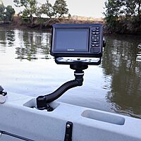 RAILBLAZA Unisex Adult ND-275 Garmin Fishfinder Mount Low Profile, Multicoloured, Standard