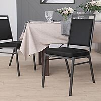 Flash Furniture HERCULES Series Square Back Stacking Banquet Chair