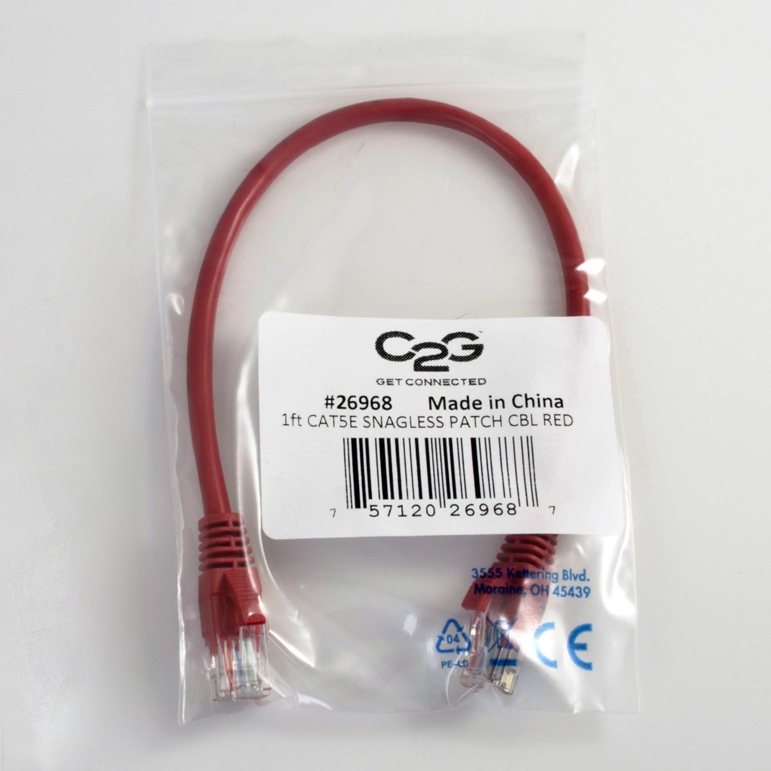 C2G Cat5e Snagless Network Patch Cable
