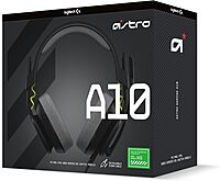 Logitech G Astro A10 Gen 2 Cross-Platform Wired Over-Ear Gaming Headset