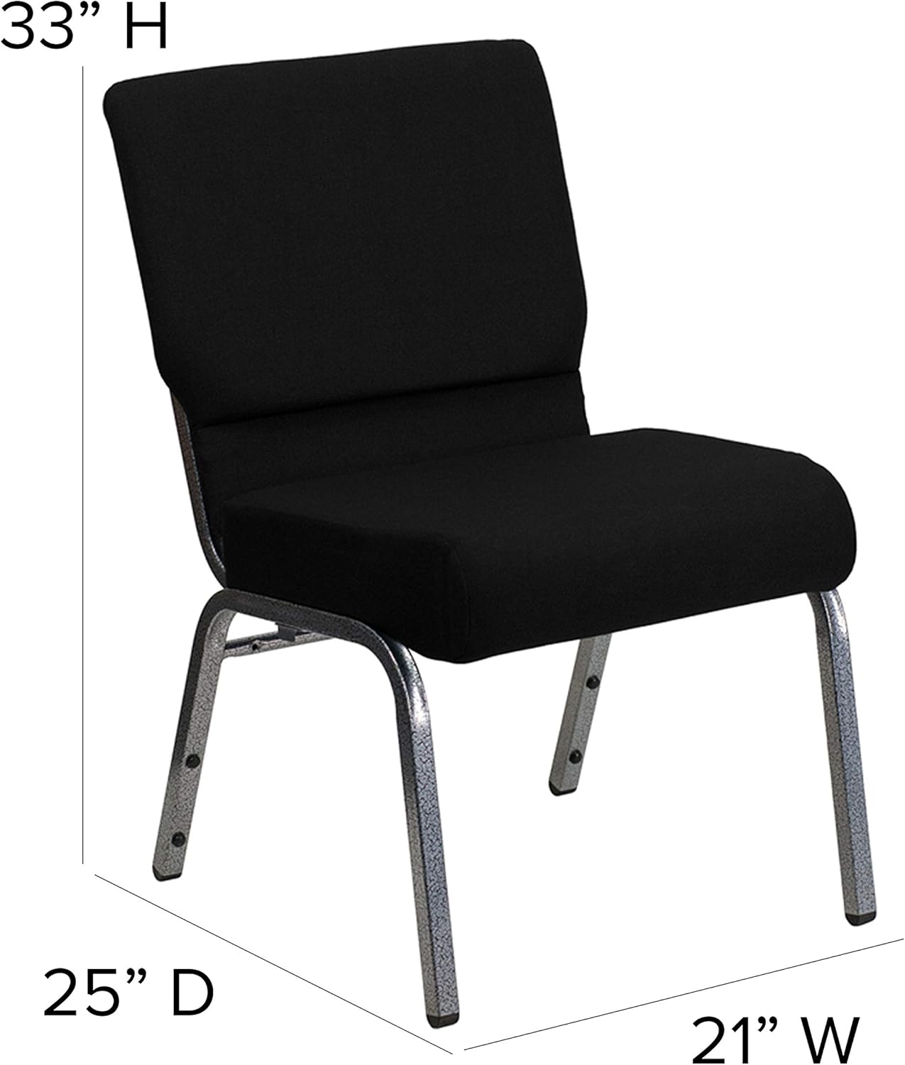 Flash Furniture HERCULES Series 21inW Stacking Church Chair
