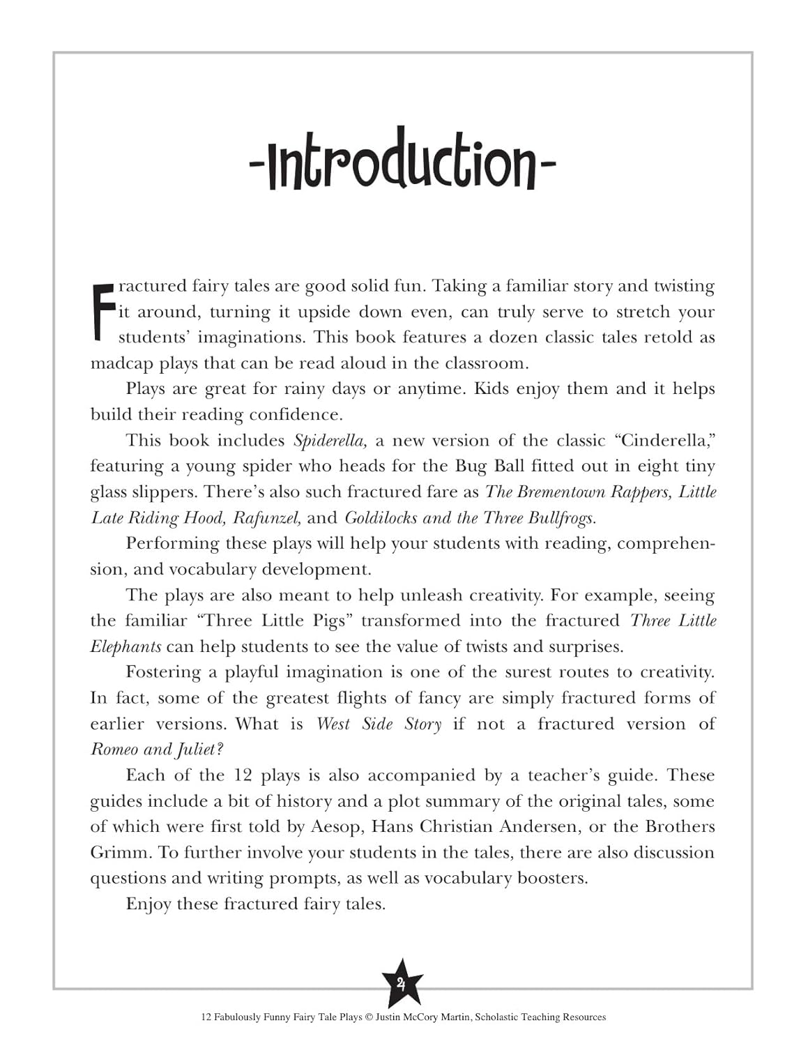 12 Fabulously Funny Fairy Tale Plays: Humorous Takes on Favorite Tales That Boost Reading Skills