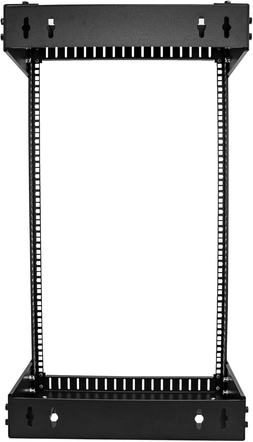 StarTech.com 2-Post 19" Open-Frame Wall Mount Network Rack with Adjustable Depth