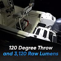 Black Oak Marine Spreader Light - Scene Optics - Pro Series 3.0