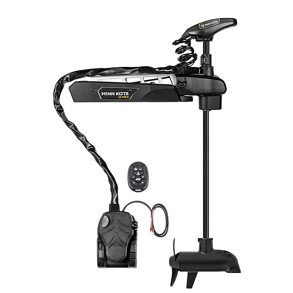 Minn Kota Ultrex Quest Brushless Bow-Mount Electric Trolling Motor with Dual Spectrum Chirp Sonar, 90/115 Lb. Thrust