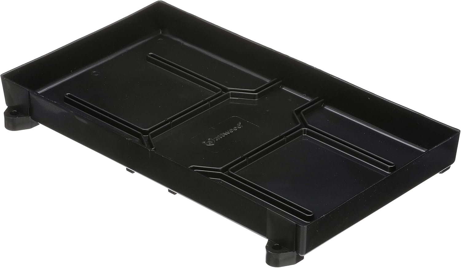 Attwood 9093-5 Battery Tray With Strap, 27/27M Series Battery, 12 3/8-Inches L x 7 1/8-Inches W, For Up to 10 1/2 Inches Tall