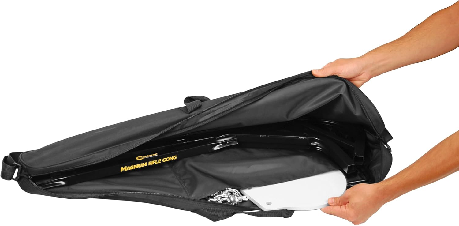 Caldwell Magnum Rifle Gong Carry Bag with Heavy Duty Construction and Inner Compartment for Outdoor, Range