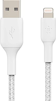 Belkin BoostCharge Braided USB-A to Lightning Cable