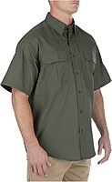 5.11 Tactical Mens Taclite Pro Button Down Short Sleeve Shirt with Pockets, Style 71175ABR