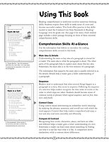 Scholastic Comprehension Skills: 40 Short Passages For Close Reading, Grade 1