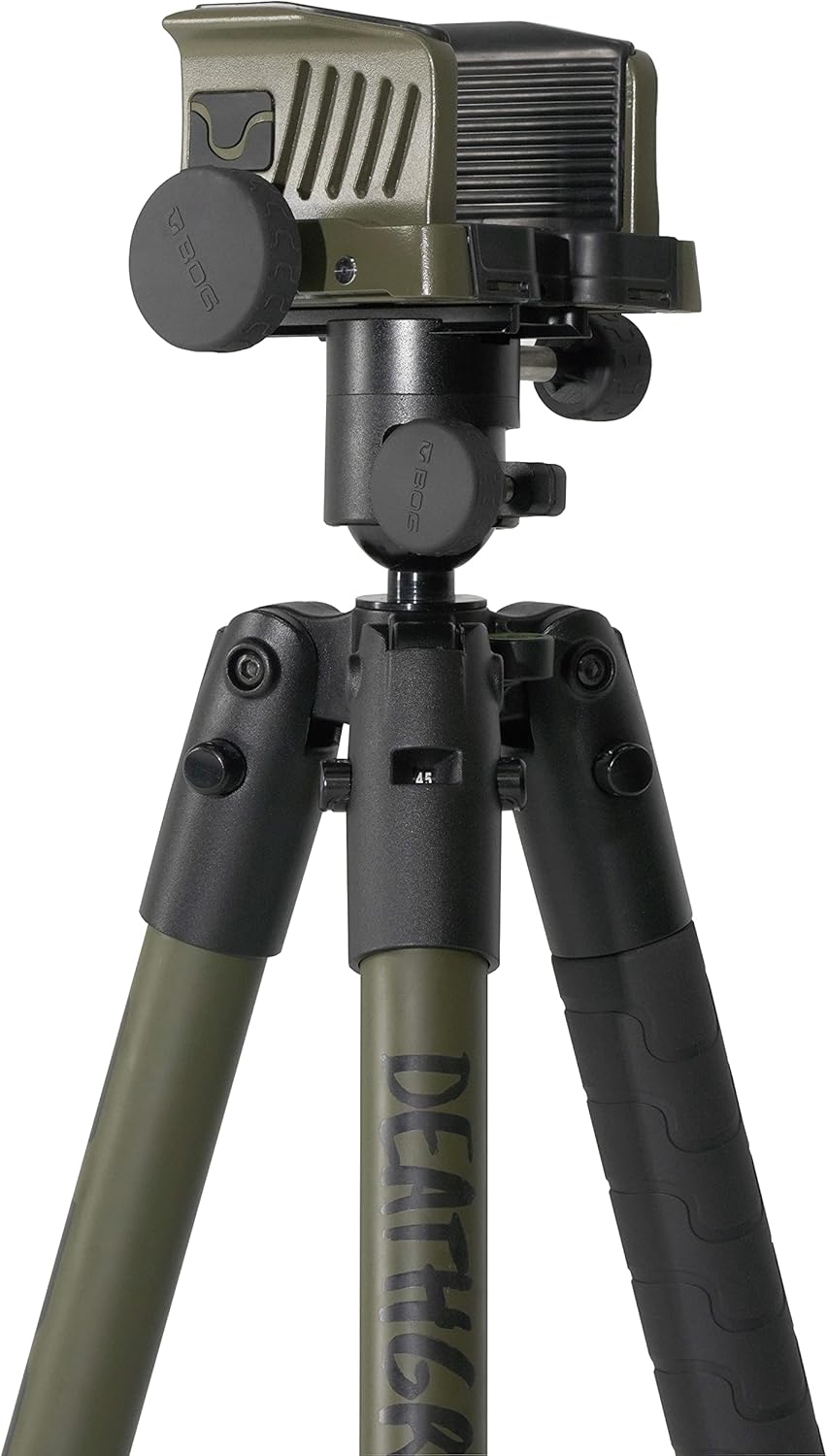 BOG DeathGrip Infinite Aluminum Tripod with Heavy Duty Construction, 360 Degree Ball Head