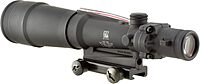 TRIJICON ACOG 5.5x50 Dual-Illuminated Chevron BAC Scope