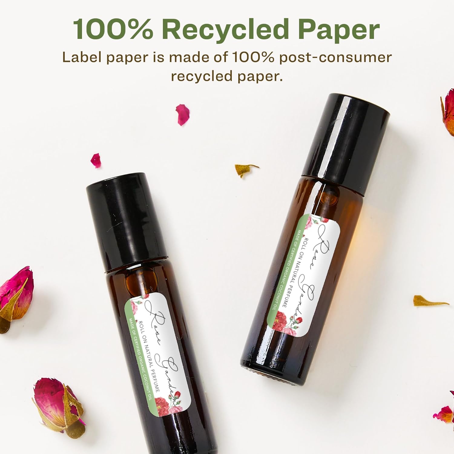 Avery EcoFriendly Matte White Recycled Rectangle Labels, 2/3" x 1-3/4", Print-to-The-Edge, Permanent Adhesive
