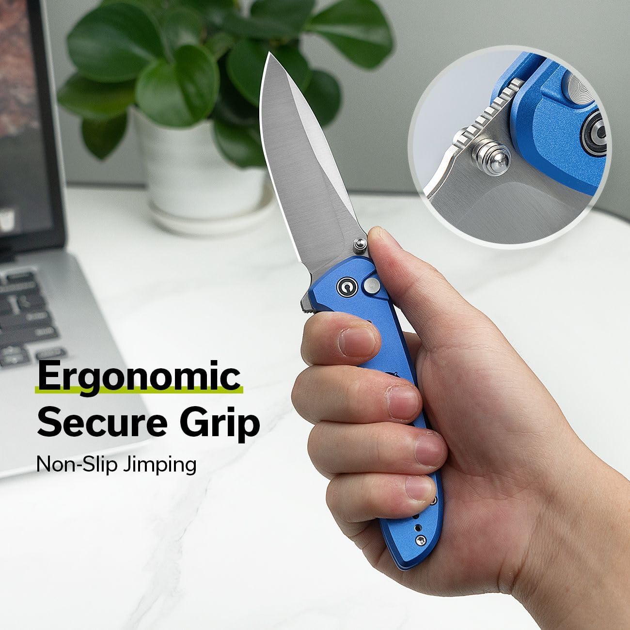 CIVIVI Hyperpulse Pocket Folding Knife, Aluminum Handle