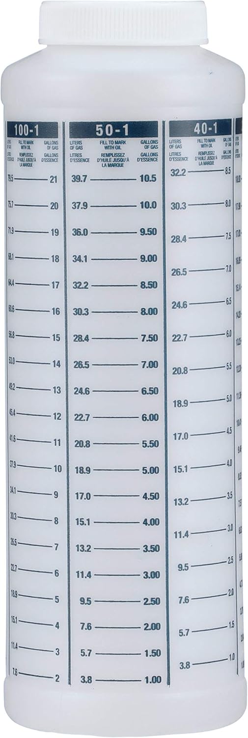 Attwood 11873-1 Wide-Mouth Marine Fuel/Oil Quart