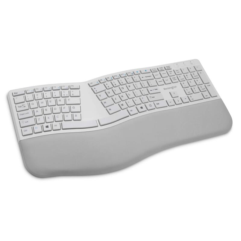 Kensington Pro Fit Ergonomic Wireless Keyboard - Grey (K75402US)