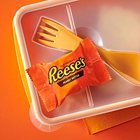 REESE'S Milk Chocolate Snack Size Peanut Butter Cups, Candy Jumbo Bag, 19.5 oz Peanut Butter 1.2 Pound (Pack of 1)