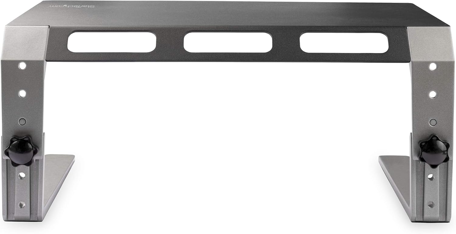 StarTech.com Monitor Riser Stand - for up to 32" (22lb/10kg) Monitor - Height Adjustable - Computer Monitor Riser