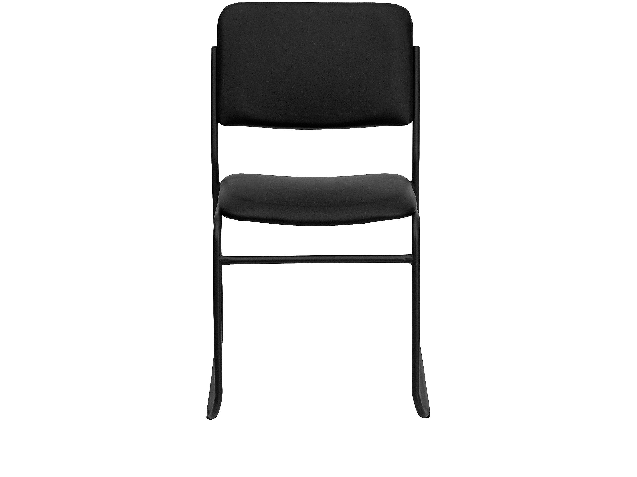 Flash Furniture HERCULES Series 500 lb Capacity High Density Stacking Chair with Sled Base