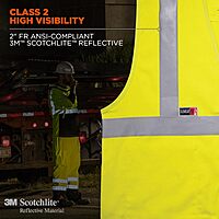 Ergodyne GloWear 8261FRHL Hi-Vis Flame-Resistant Safety Vest