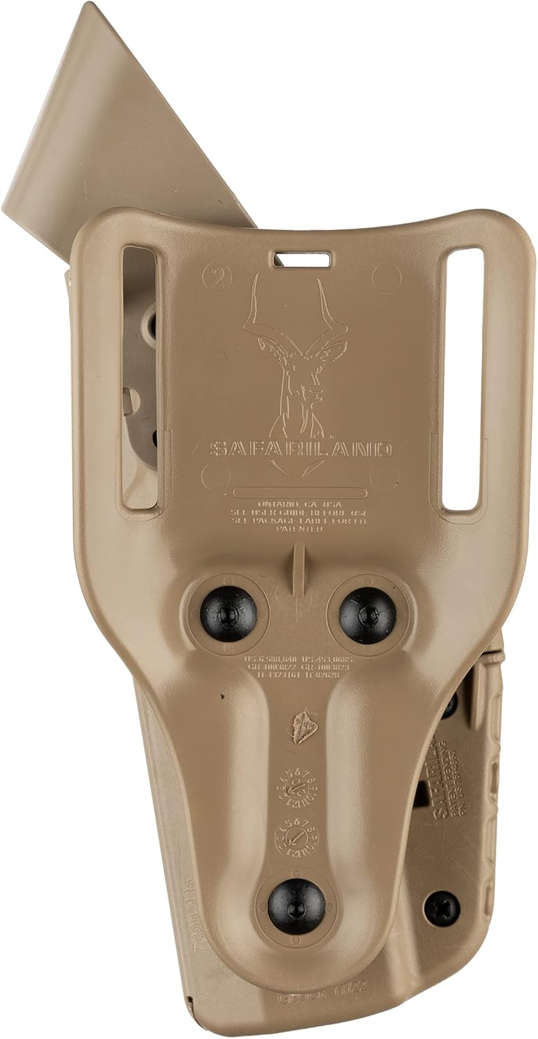 SAFARILAND 7390 ALS Level 1 Retention Mid-Ride Duty Holster