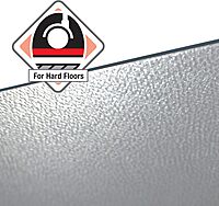 Floortex Cleartex Recycled Rectangular Chair Mat For Hard Floors, 48in x 60in, Tinted