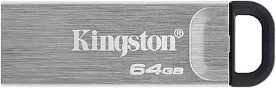 Kingston DataTraveler Kyson 64GB High Performance USB 3.2 Metal Flash Drive | Speeds up 200MB/s | DTKN/64GB