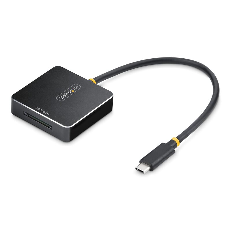 StarTech.com USB-C SD Express Card Reader, Portable USB 10Gbps Memory Card Reader, USB Type-C to Secure Digital 7.1 Adapter