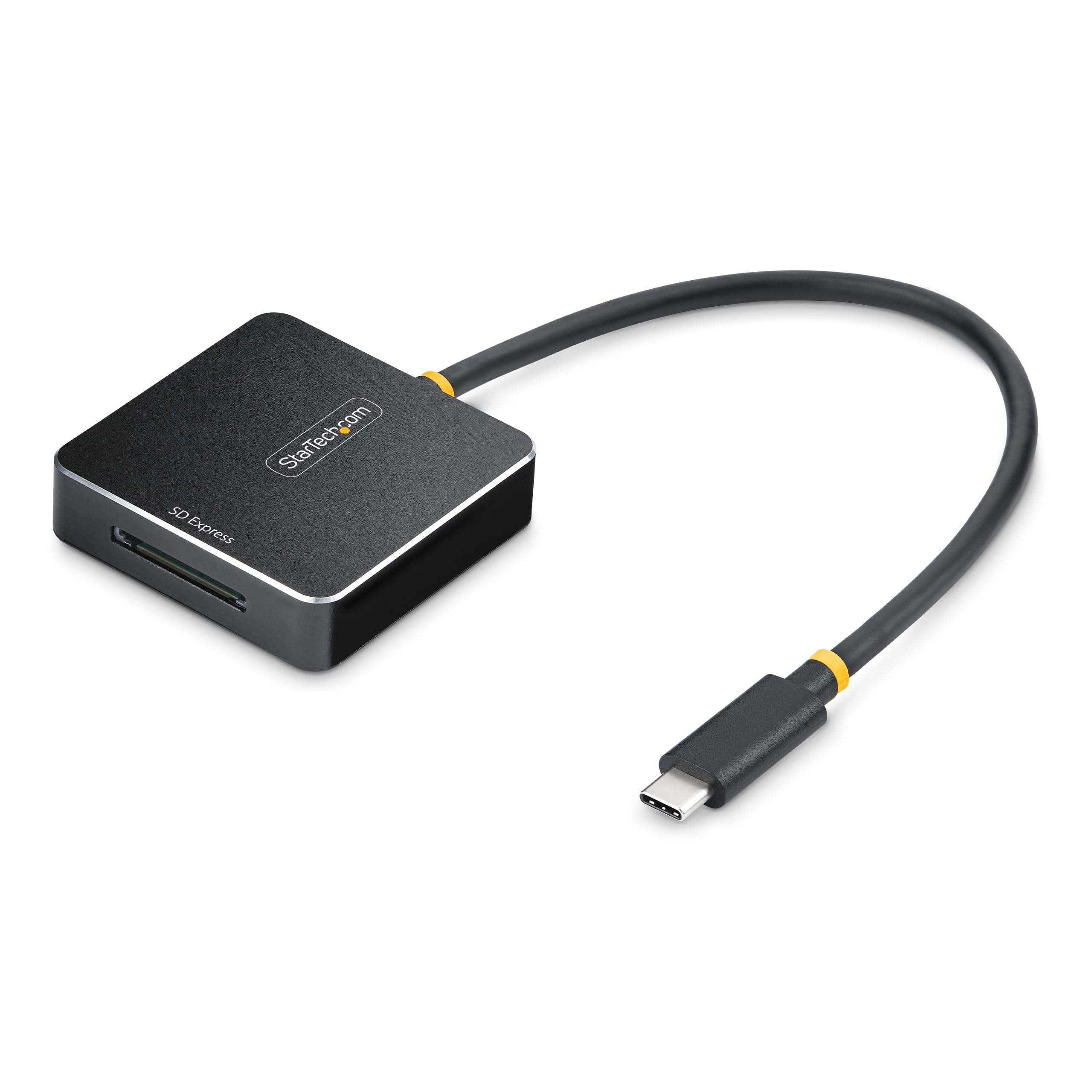 StarTech.com USB-C SD Express Card Reader, Portable USB 10Gbps Memory Card Reader, USB Type-C to Secure Digital 7.1 Adapter