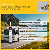SIKA Sikaflex-221 Multi-Purpose Polyurethane Sealant/Adhesive, 10.1 fl oz, White – Fast-Curing, Permanent Elastic Bond