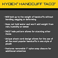 High Speed Gear HSGI Kydex Handcuff Taco