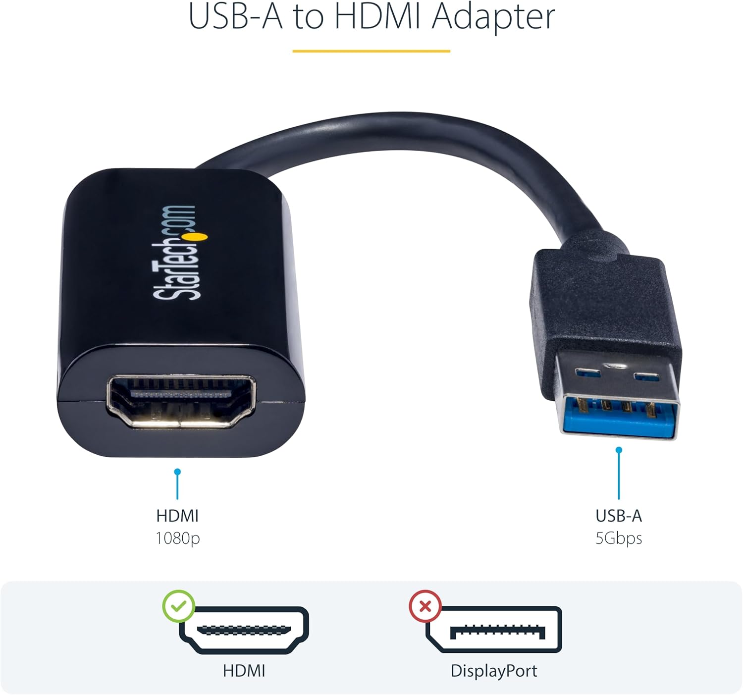 StarTech.com USB to HDMI Adapter