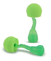 Disposable Ear Plugs, Corded, Green, PK100