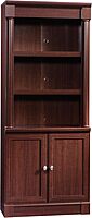 SAUDER Palladia 5-Shelf Library Bookcase with Doors