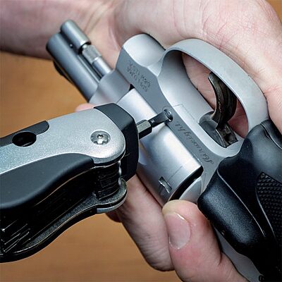 Real Avid Gun Tool - 18-In-1 Gunsmithing Shotgun & Rifle Multi Tool - Bit Driver, Torq Bits, Choke Tube Wrench, Allen Wrench