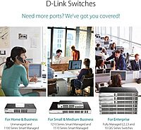 D-Link Gigabit Unmanaged Fanless Ethernet Switch